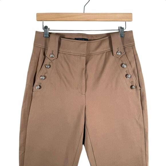 Quince Ultra-Stretch Ponte Straight Leg Mariner Pants  | Work Career Wear | Sm - Picture 4 of 9